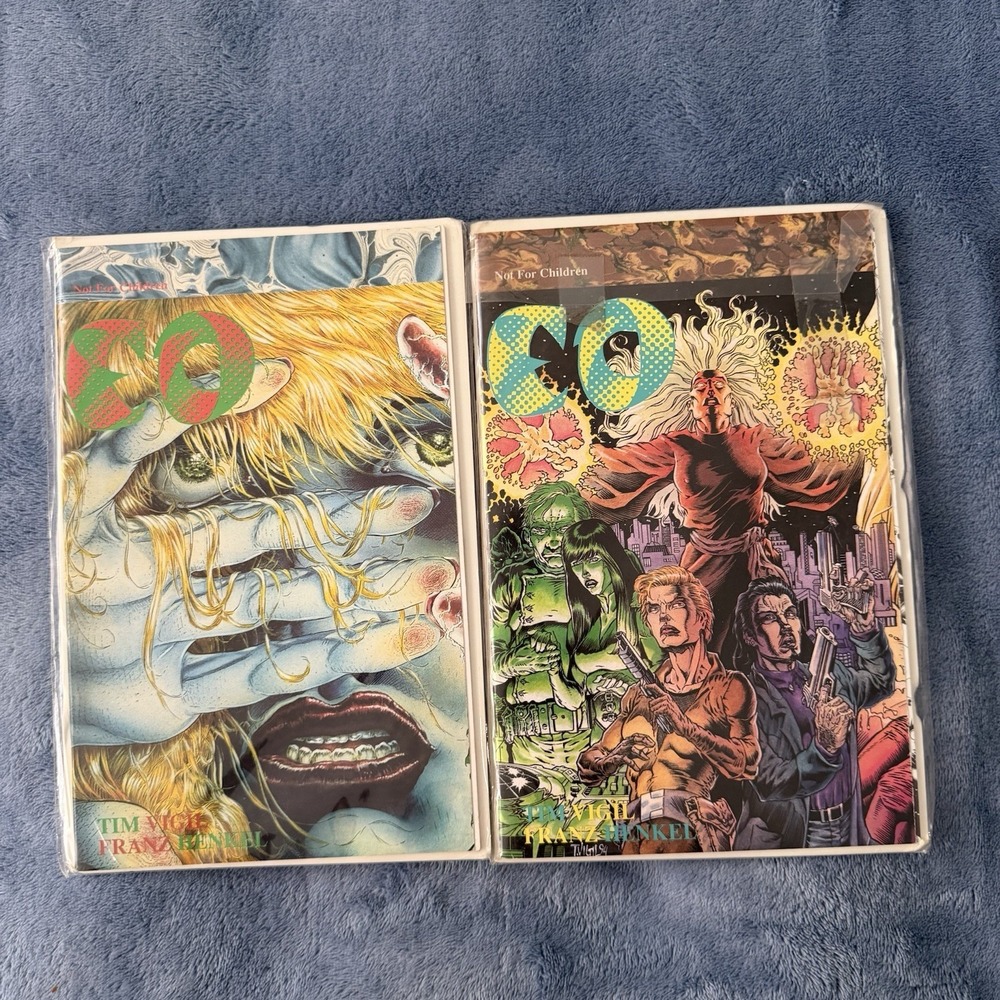 Rebel‎ Studios - Eo (Issues #1 + 2) 1992 Tim Vigil, Franz Henkel